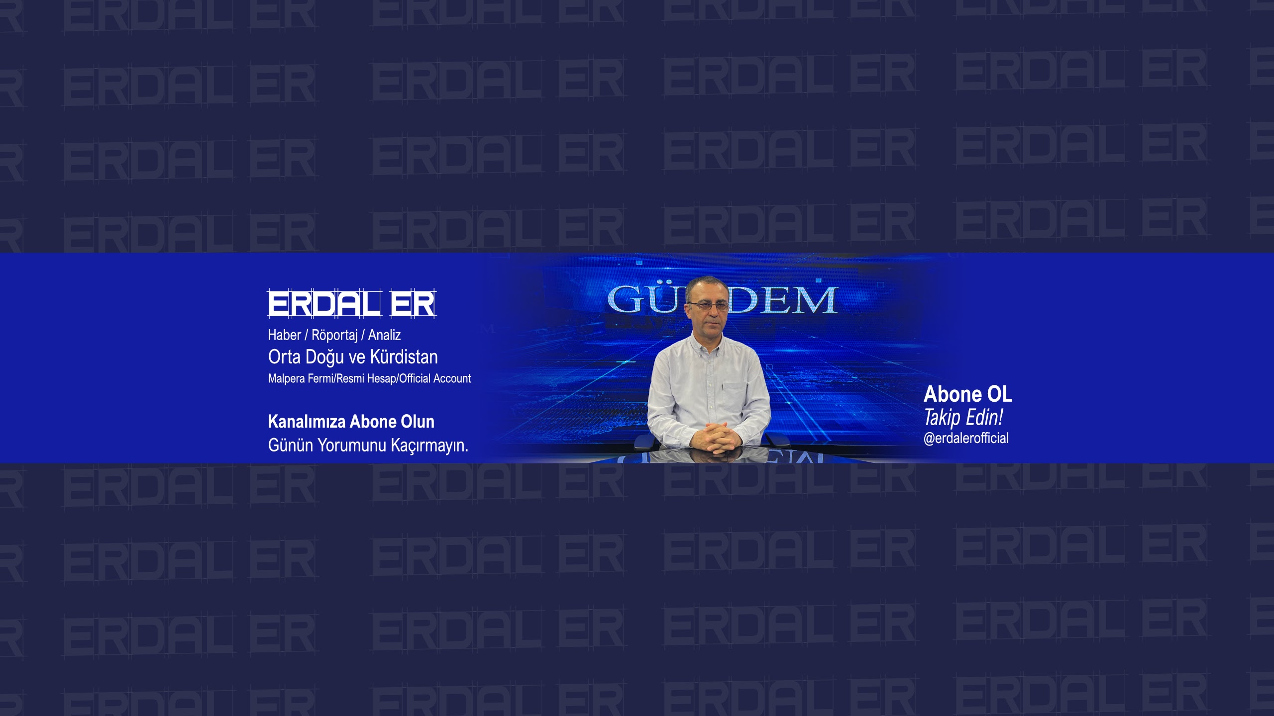 Erdal Er YouTube channel banner