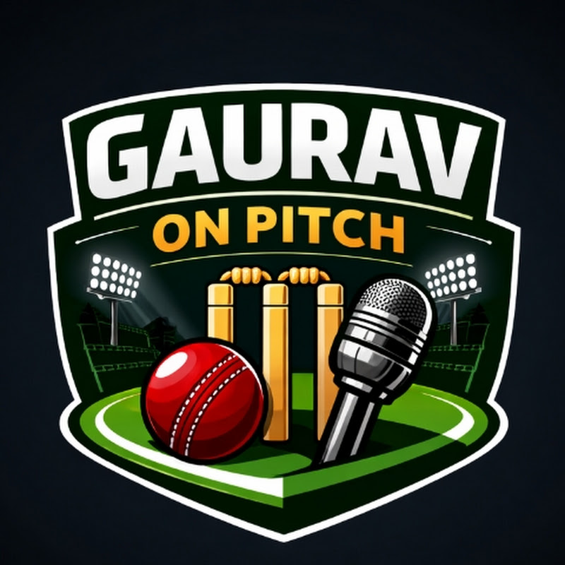 Gaurav On Pitch 