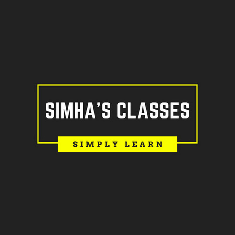 Simha's Classes