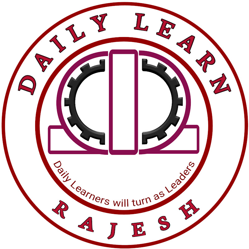 Daily learn Rajesh