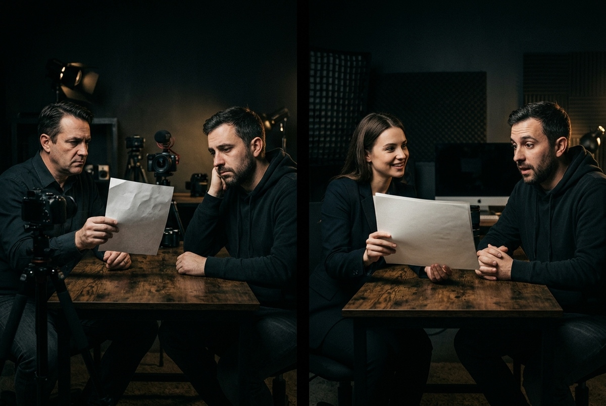 Two brands making vastly different offers to the same YouTube creator, illustrating niche pricing disparity