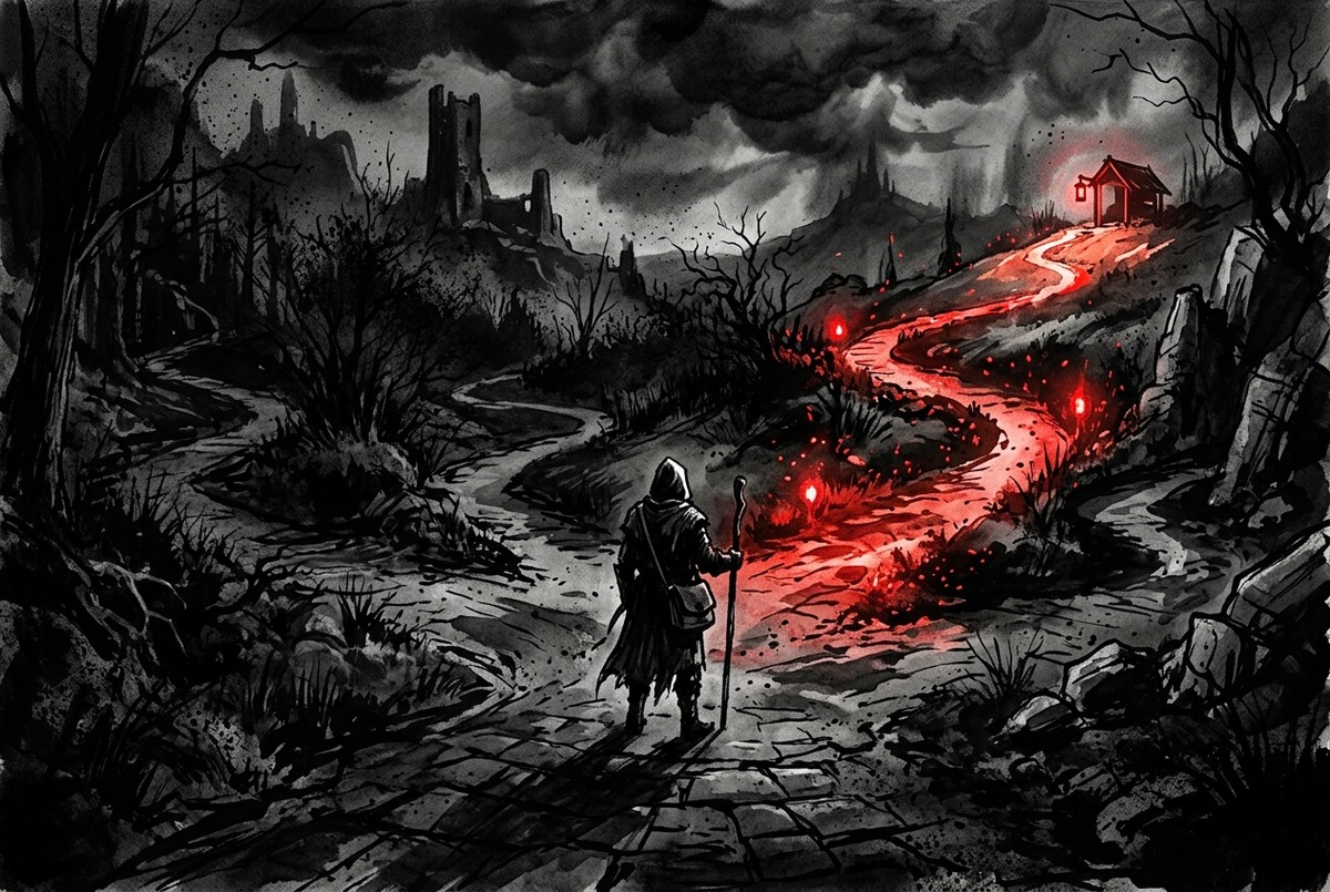 A creator at a decision point choosing between different sponsorship payment protection methods